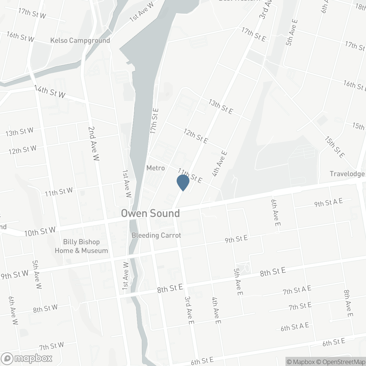 1086 3RD AVENUE E, Owen Sound, Ontario N4K 2L2